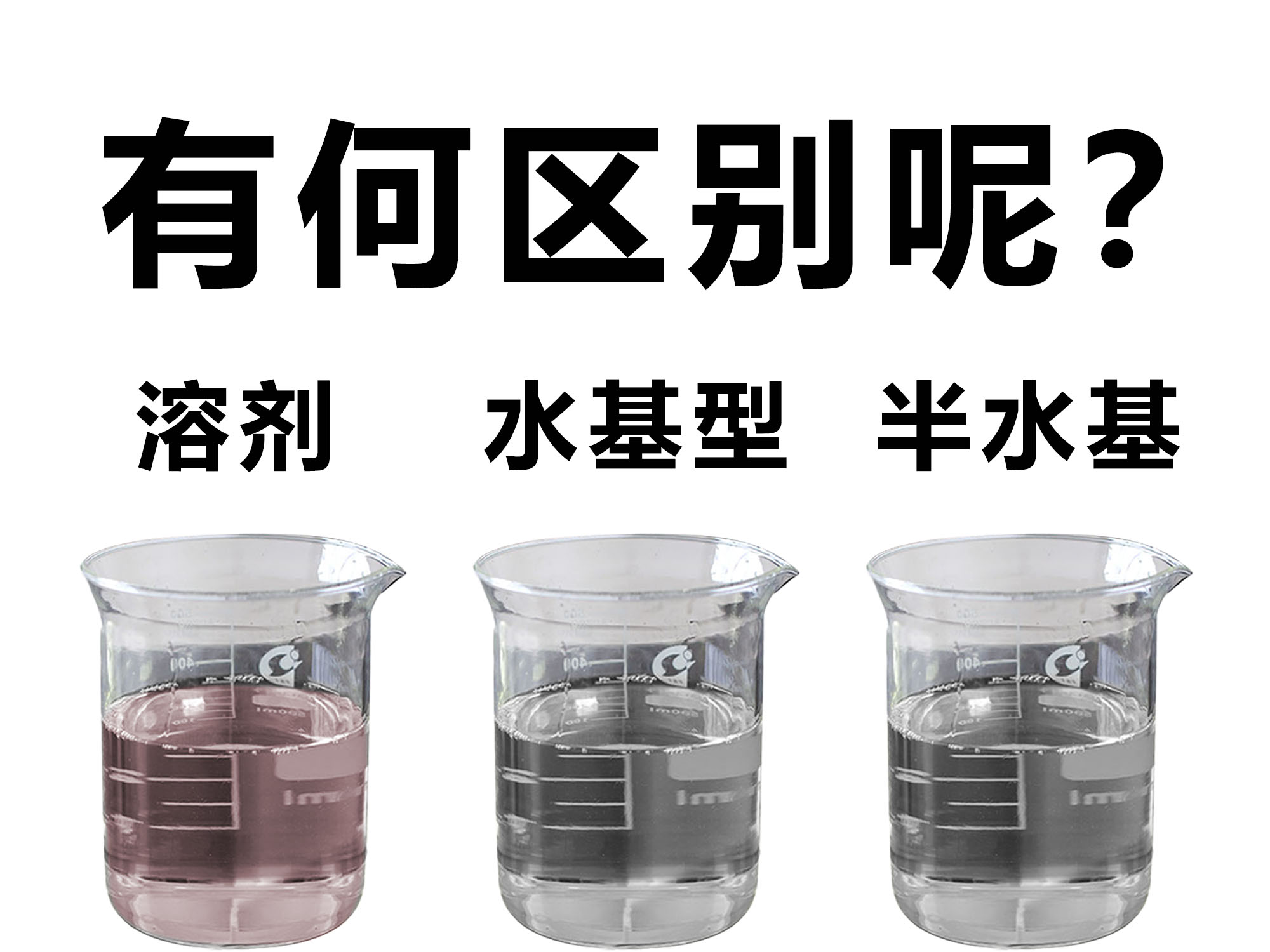 溶劑清洗劑、水基型清洗劑和半水基型清洗劑區(qū)別。